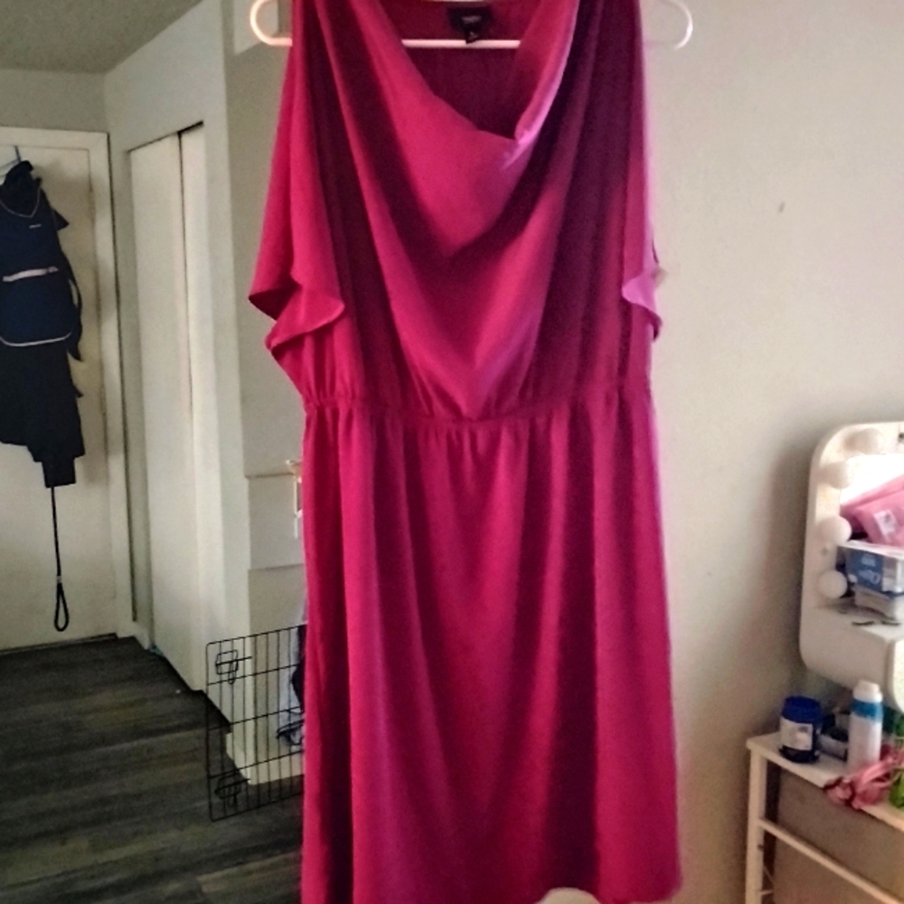 Purple dress